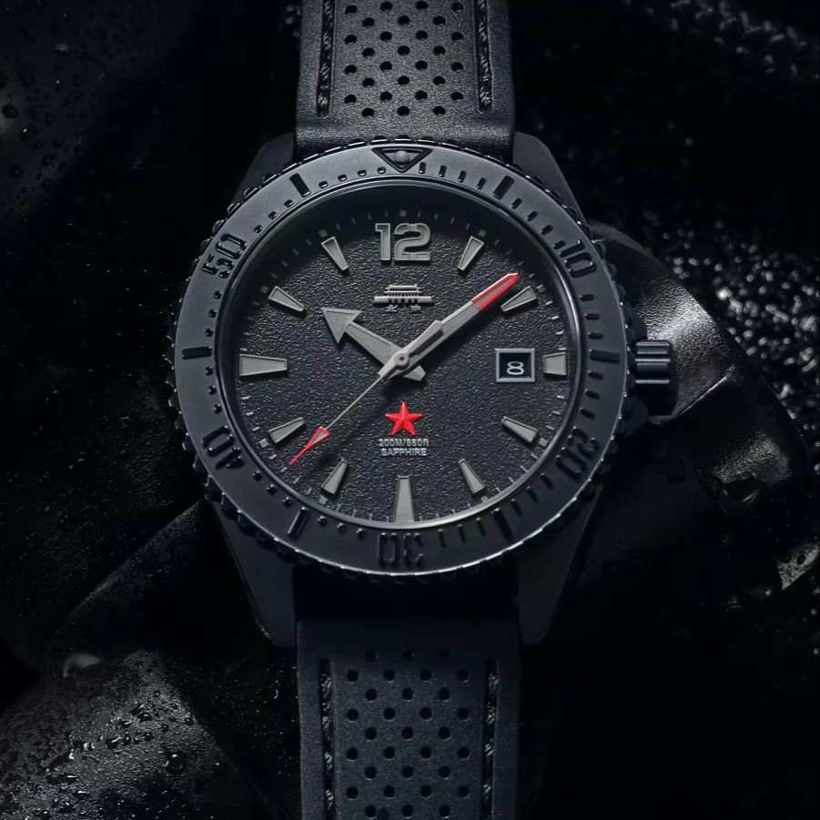 Luxury Watch China - Beijing Dark Black Diver 200M Watch