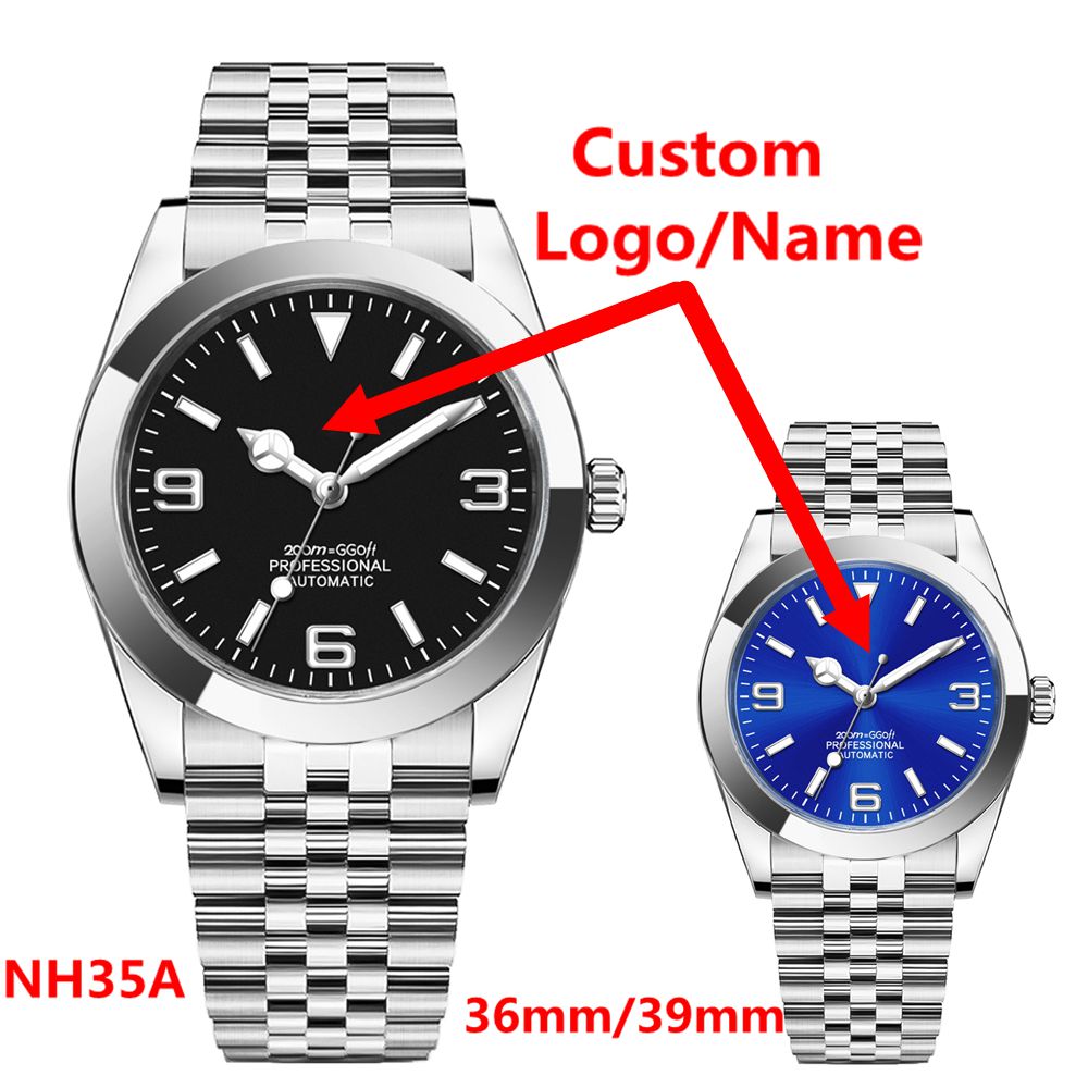 Luxury Watch Logo - Custom Logo Luxury NH35 Watch Women
