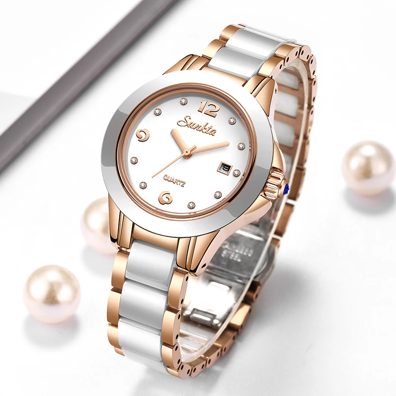 Luxury Watch For - Sunkta Fashion Casual Quartz Woman Watch