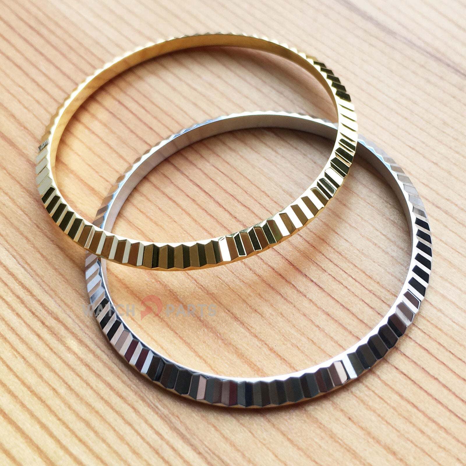 Rolex Watch Datejust - Steel Fluted Ring Bezel for Rolex
