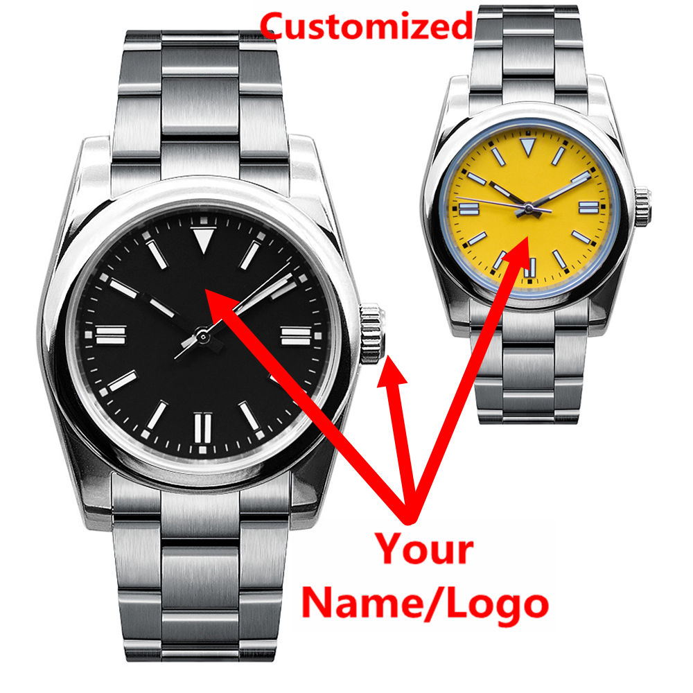 Luxury Watch Quality - Custom Logo Mens Watch Sapphire Luxury