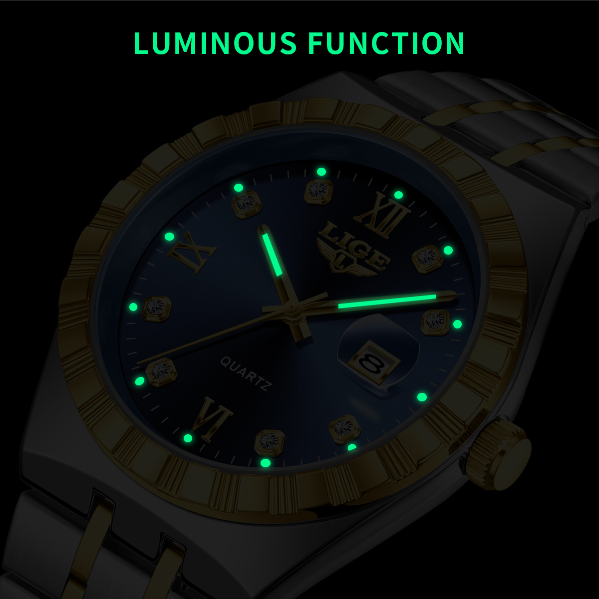 LIGE Top Brand Luxury Men Watc - огляд і ціна Luxury Watch Brands