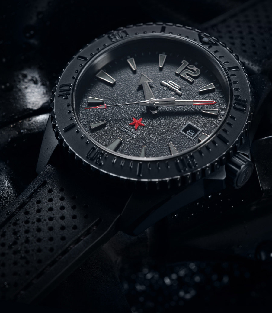 Beijing Dark Black Diver 200M  - огляд і ціна Luxury Watch China