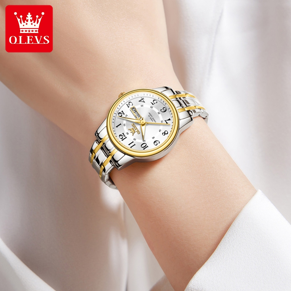 OLEVS 2891 Luxury Brand Fashio - огляд і ціна Luxury Watch Logo