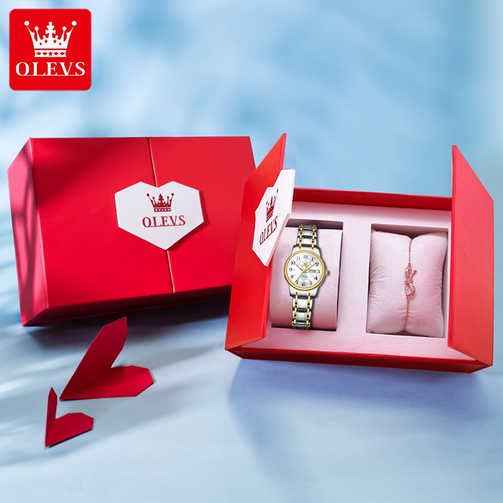 OLEVS 2891 Luxury Brand Fashio - огляд і ціна Luxury Watch Logo