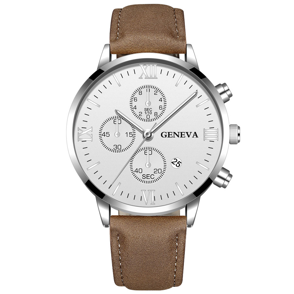 Geneva Fashion  Men Date Alloy - огляд і ціна Luxury Watch Holder For Men