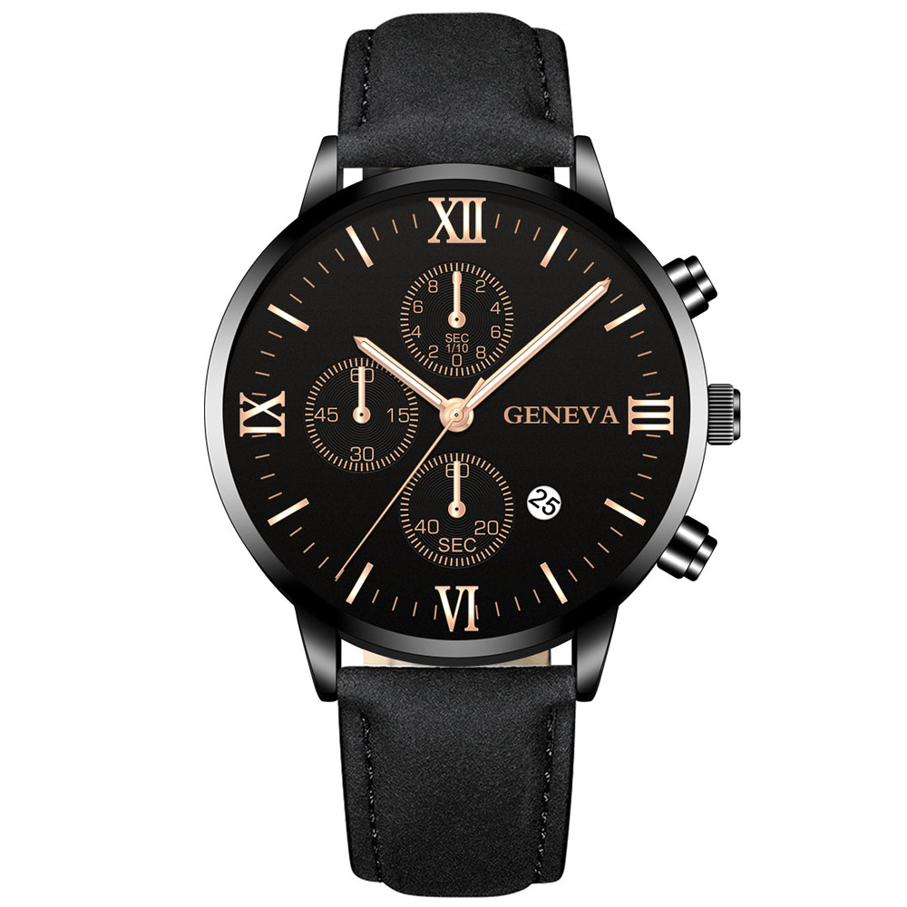 Geneva Fashion  Men Date Alloy - огляд і ціна Luxury Watch Holder For Men