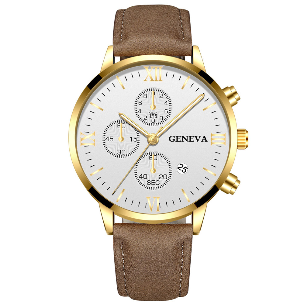 Geneva Fashion  Men Date Alloy - огляд і ціна Luxury Watch Holder For Men