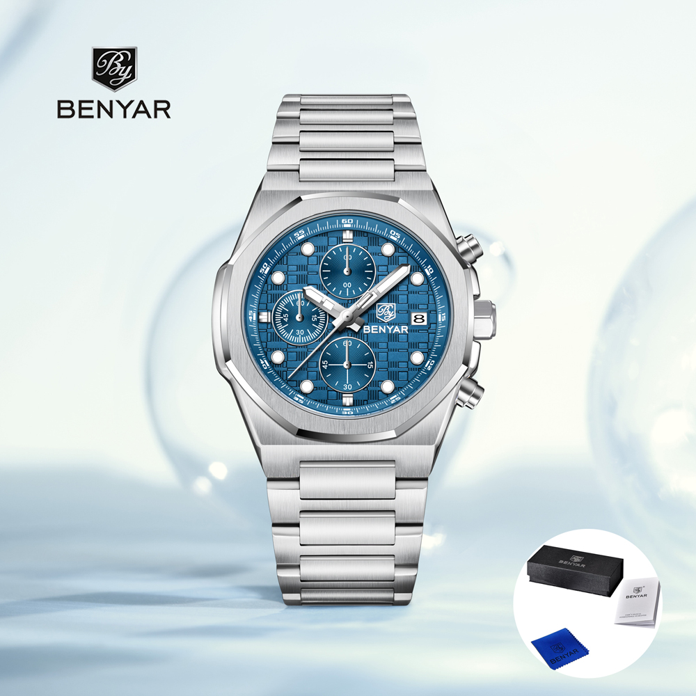 2025 New BENYAR Men's Watches  - огляд і ціна Luxury Watch Quality