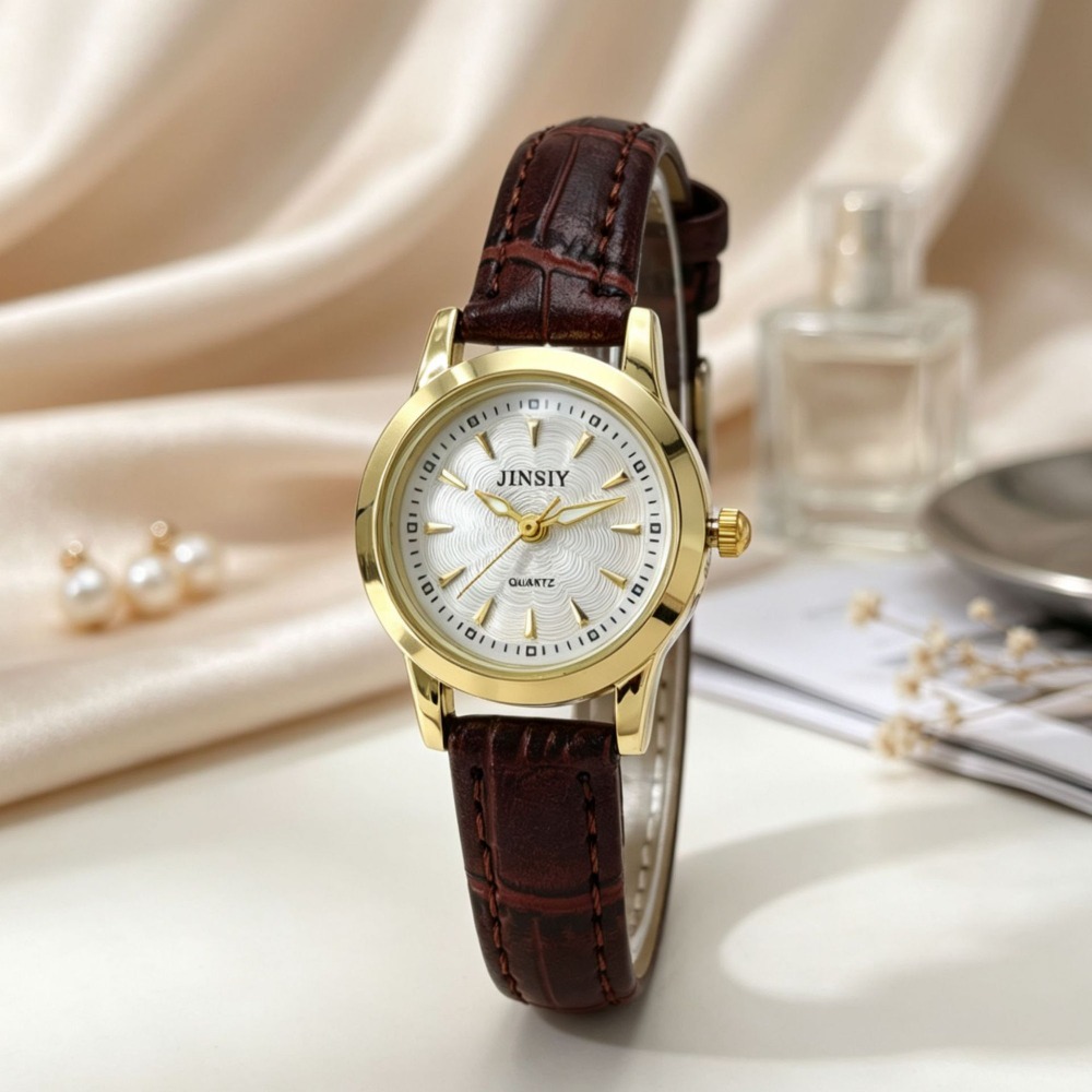 Fashion Leather Strap Quartz W - огляд і ціна Luxury Watch With Leather Strap