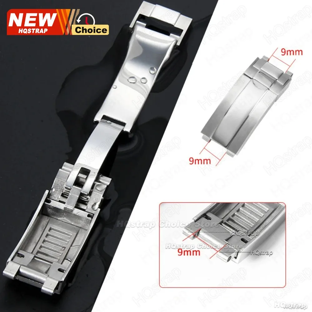 9mmx9mm Folding Buckle for Rol - огляд і ціна Luxury Watch Logo