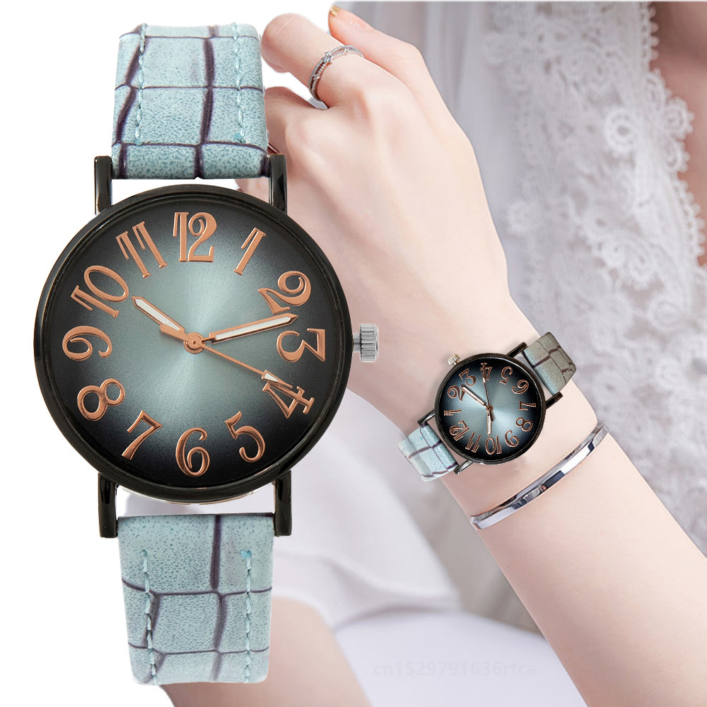 Luxury Women's Watch Fashion V - огляд і ціна Luxury Watch With Leather Strap