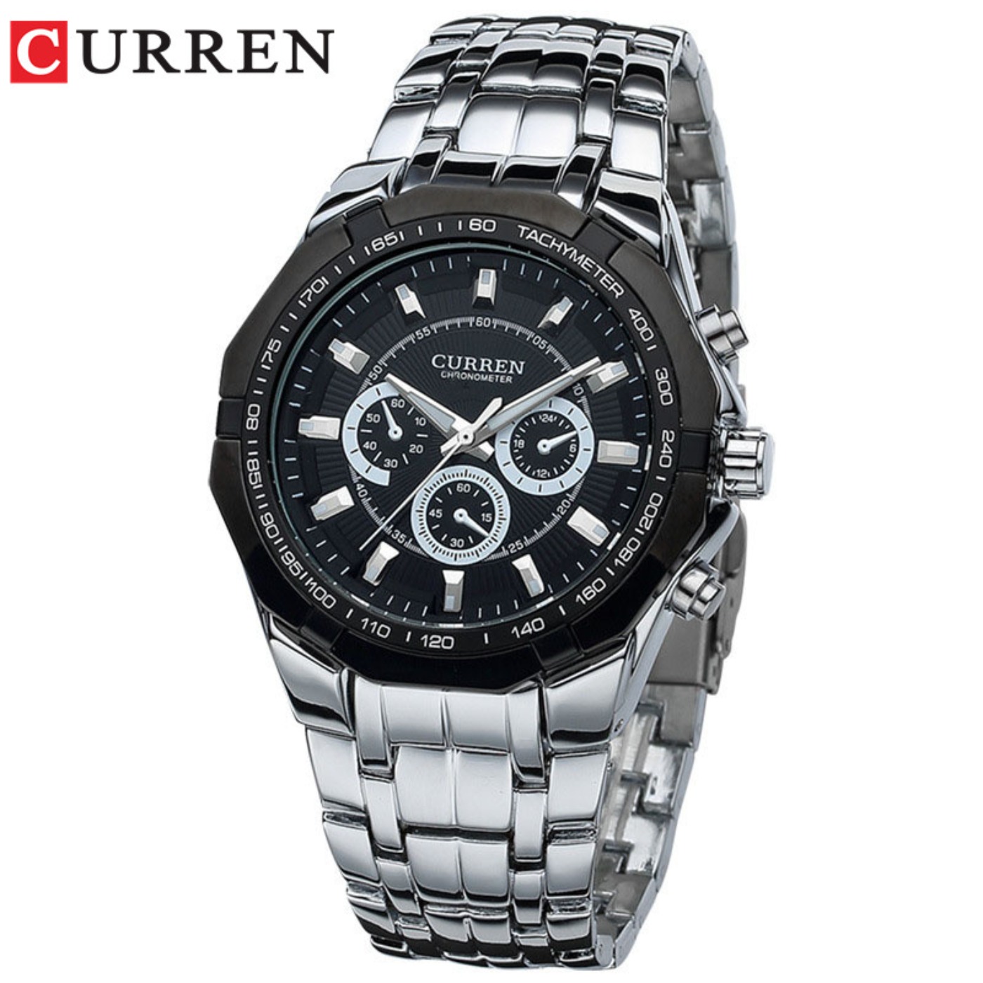 CURREN Men Luxury Brand Milita - огляд і ціна Luxury Watch Logo