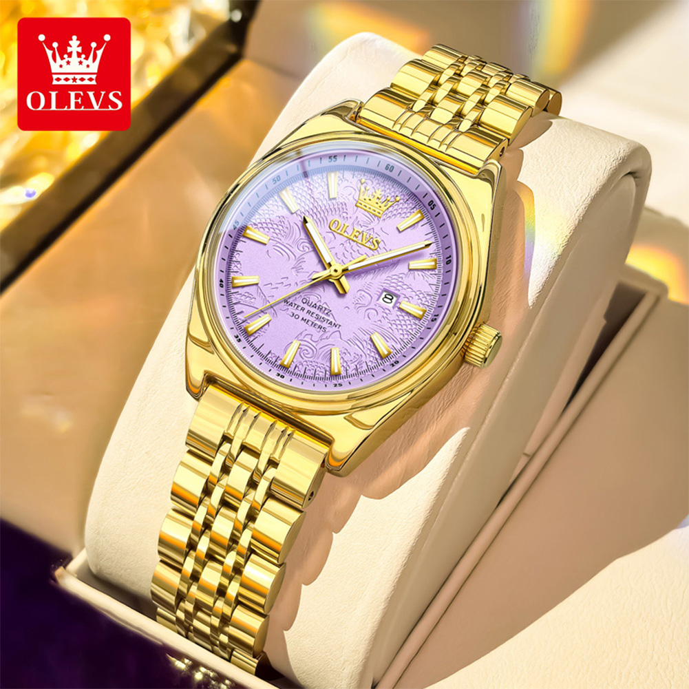 OLEVS Brand Luxury Gold Watch  - огляд і ціна Luxury Watch Brand For Women