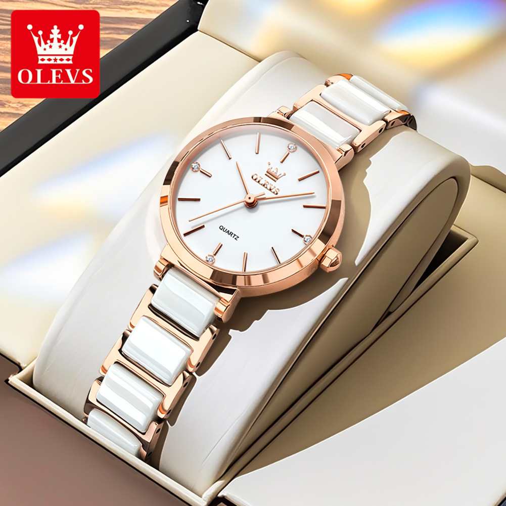 OLEVS Women Watch 5877 Luxury  - огляд і ціна Luxury Watch Brands