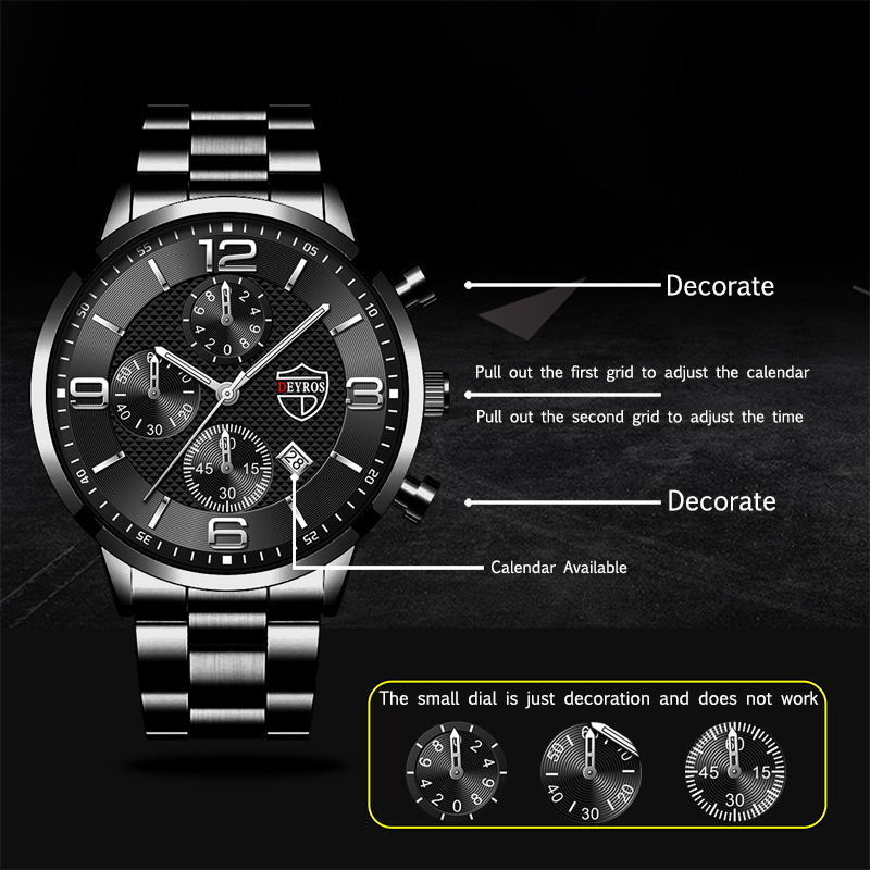 Brand Fashion Men's Sports Wat - огляд і ціна Luxury Watch Holder For Men