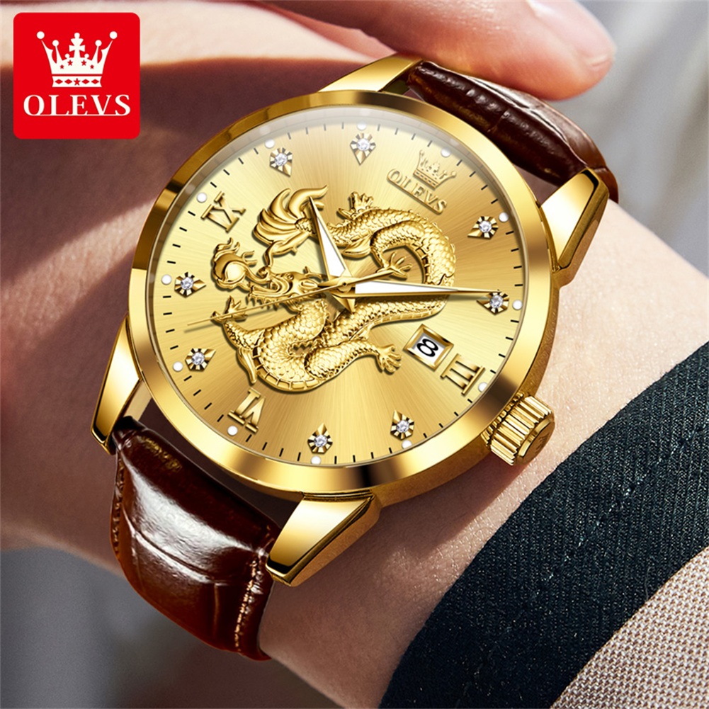 OLEVS Top Brand Mens Watch Fas - огляд і ціна Luxury Watch China