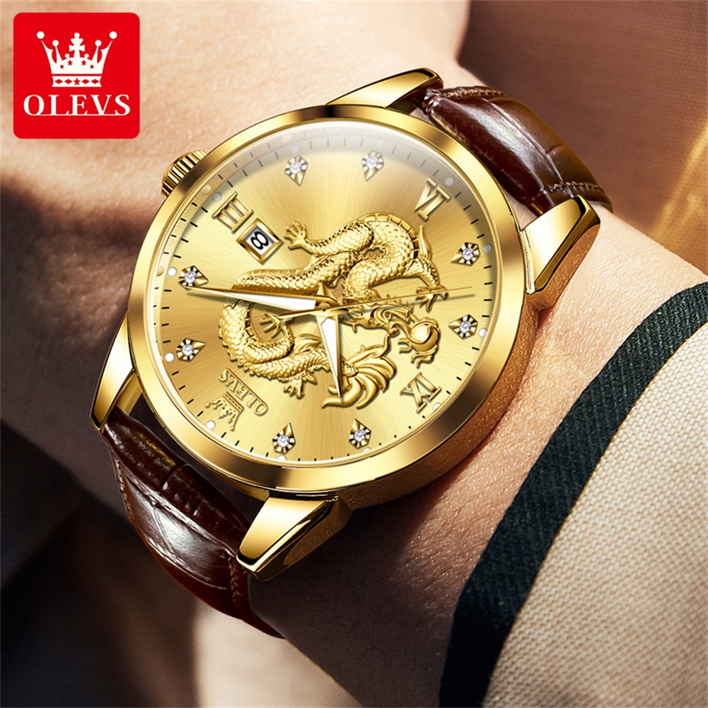 OLEVS Top Brand Mens Watch Fas - огляд і ціна Luxury Watch China