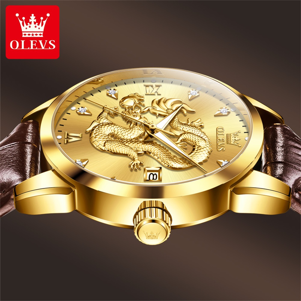 OLEVS Top Brand Mens Watch Fas - огляд і ціна Luxury Watch China