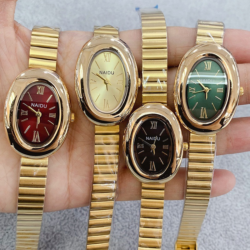 Luxury Brand Gold Oval Women Q - огляд і ціна Luxury Watch Brand For Women