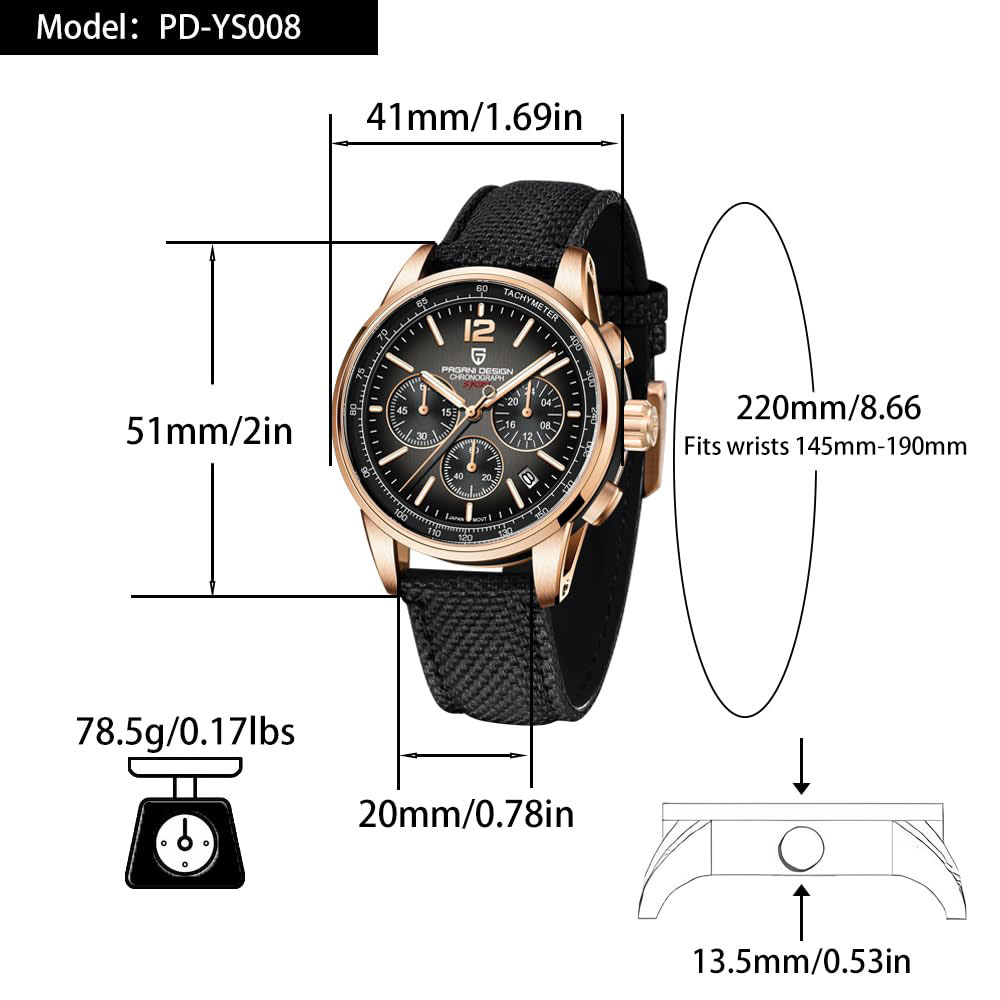 PAGANI DESIGN New Mens Watch 4 - огляд і ціна Luxury Watch Brands
