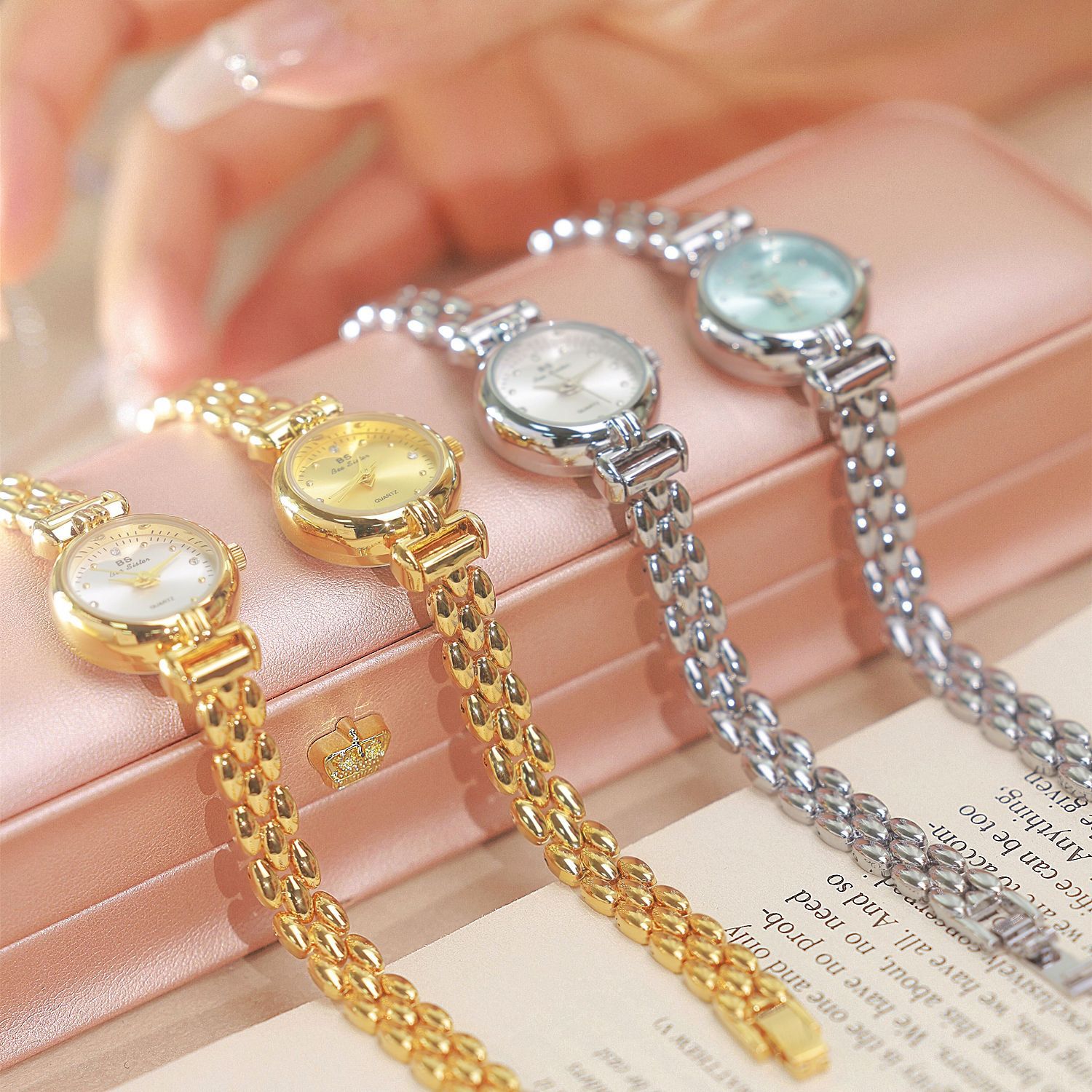 2024 New Luxury Ice Blue Silve - огляд і ціна Luxury Watch With Leather Strap
