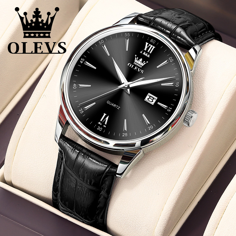 OLEVS Quartz Men's Watch Fashi - огляд і ціна Luxury Watch Holder For Men
