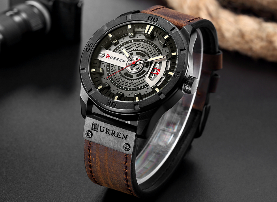 Luxury Watch Brand CURREN Men  - огляд і ціна Luxury Watch Holder For Men