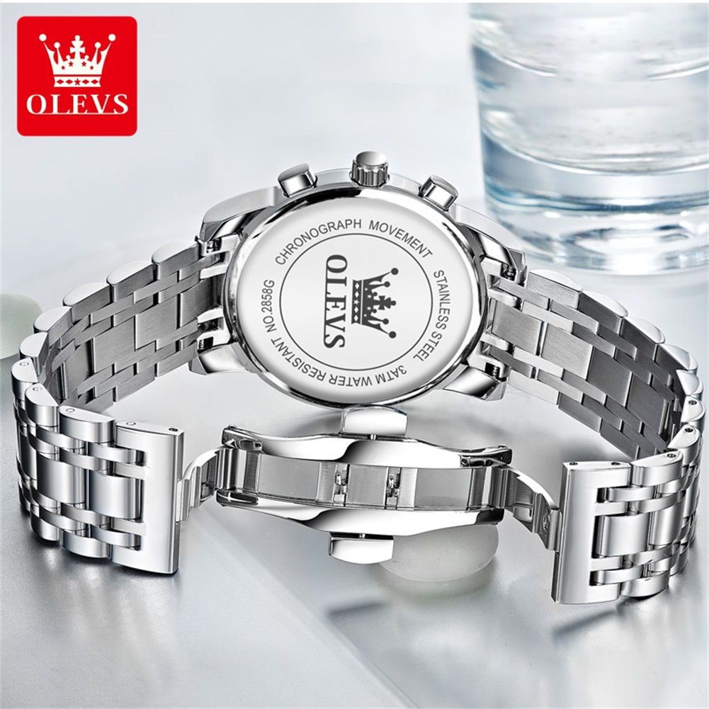 OLEVS Popular men's watches st - огляд і ціна Luxury Watch Logo
