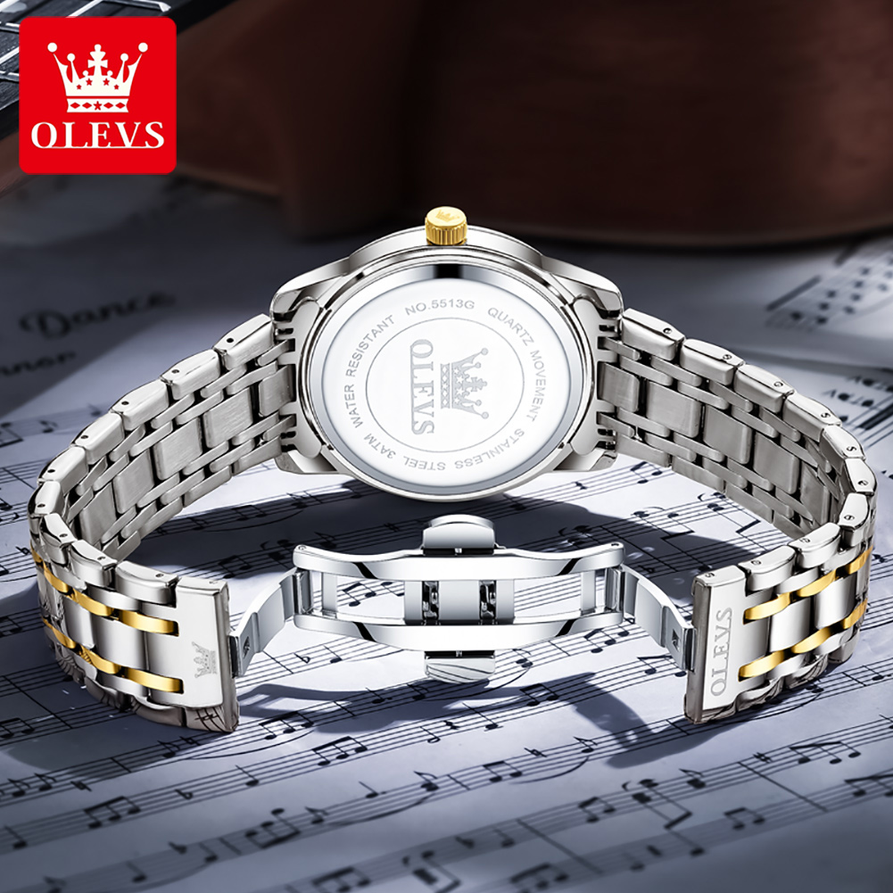 OLEVS Brand Fashion men's watc - огляд і ціна Luxury Watch Logo