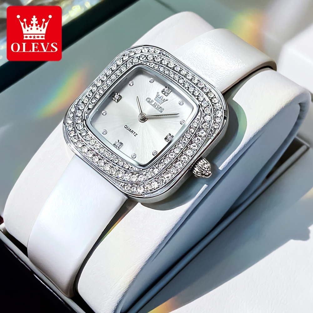 OLEVS 5512 Luxury Elegant Wome - огляд і ціна Luxury Watch With Leather Strap