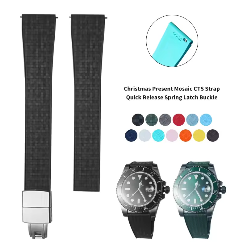 CTS FKM Rubber Watch Strap 16m - огляд і ціна Rolex Watch Datejust