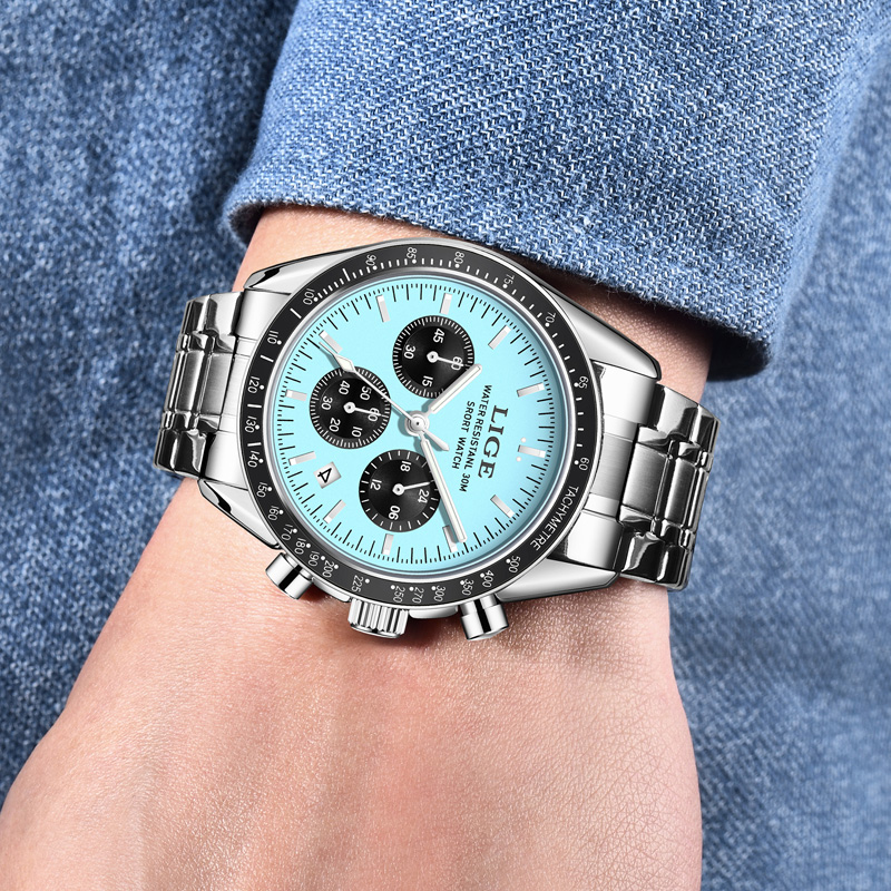LIGE Top Brand Luxury New Men  - огляд і ціна Luxury Watch Holder For Men