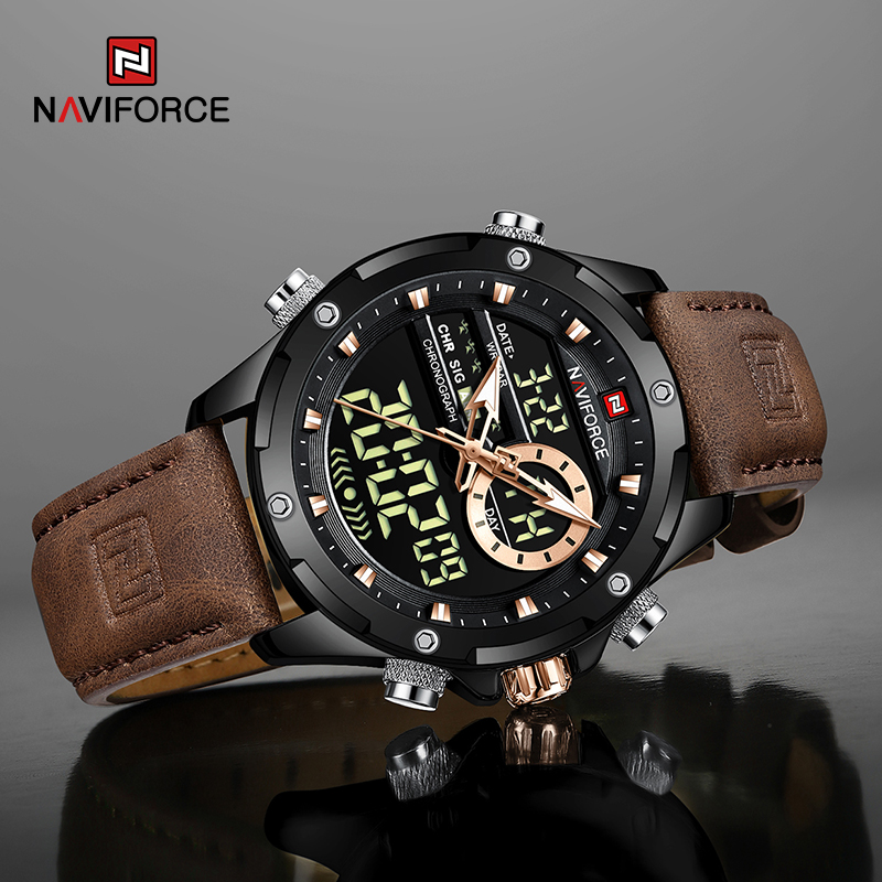 New NAVIFORCE Men Watches Quar - огляд і ціна Luxury Watch Holder For Men