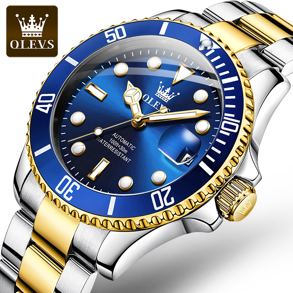 OLEVS 6650 Men Watch Classic O - огляд і ціна Rolex Watch Datejust