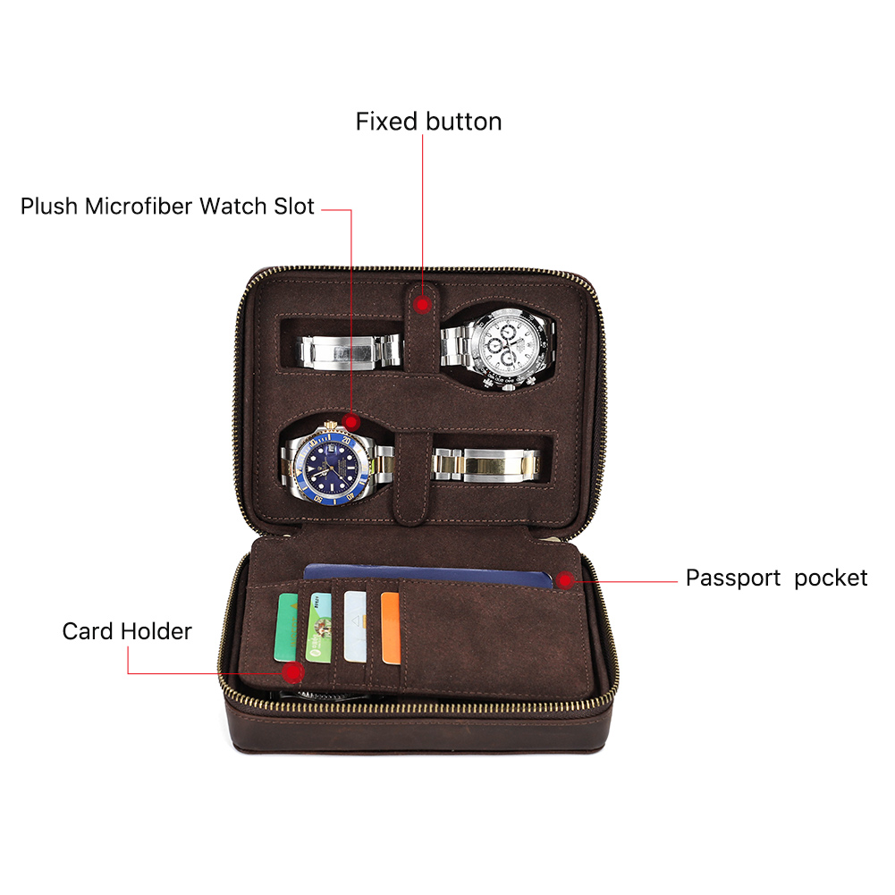 Retro Genuine Leather 4 Slots  - огляд і ціна Luxury Watch China