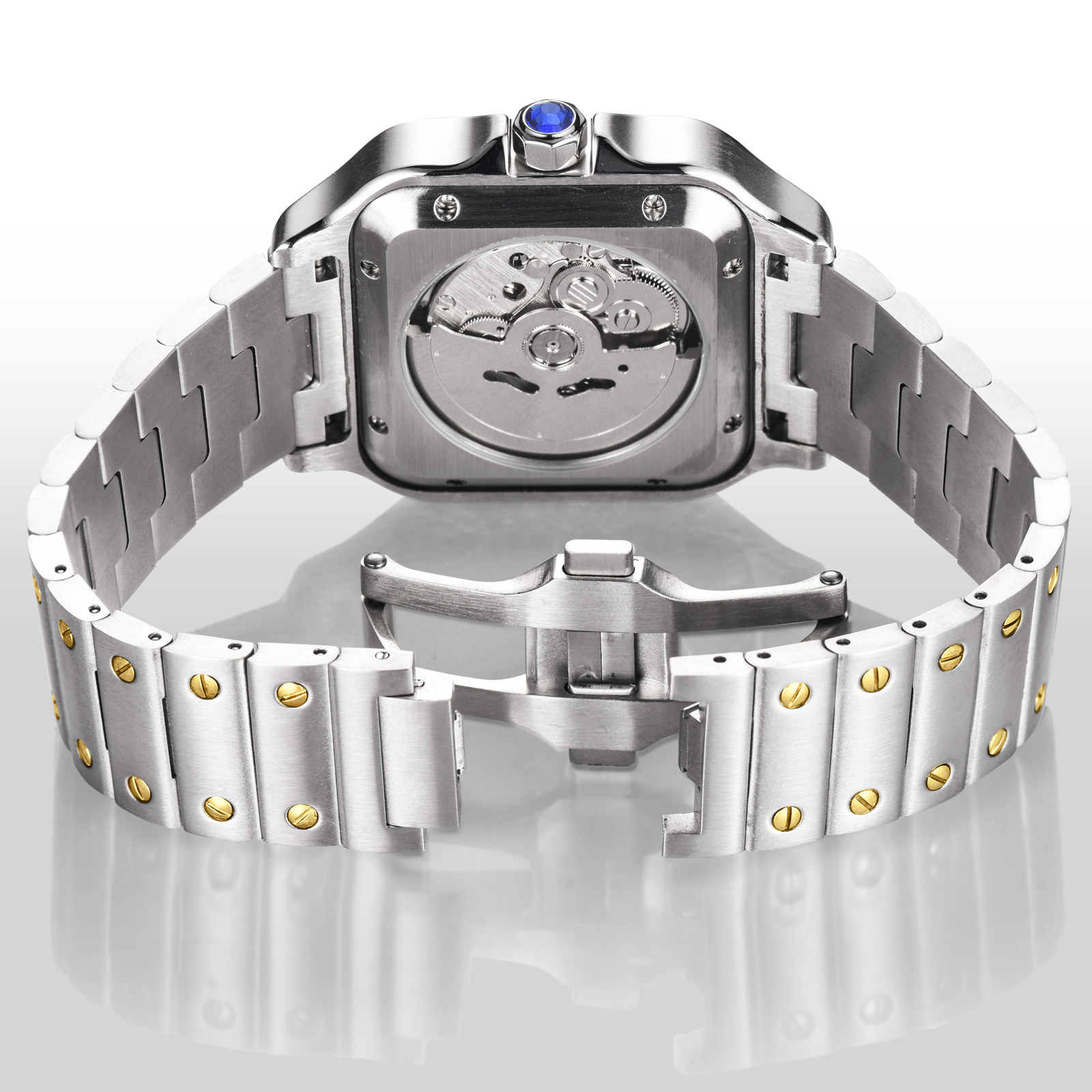 MACARLON Square Men's Automati - огляд і ціна Luxury Watch China