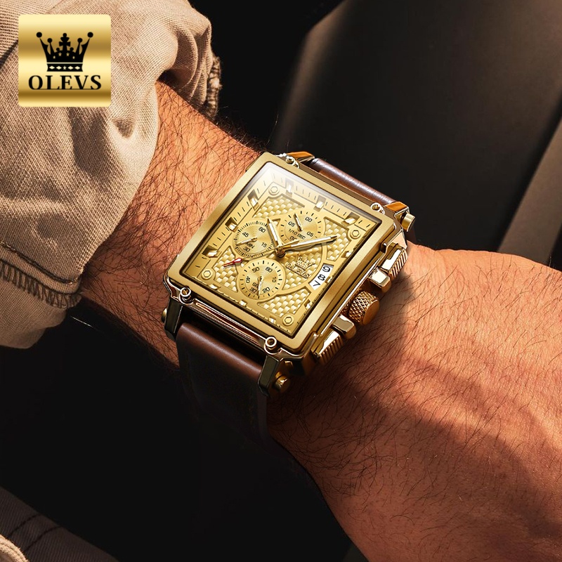 OLEVS Brand Mens Watches Water - огляд і ціна Luxury Watch Brands