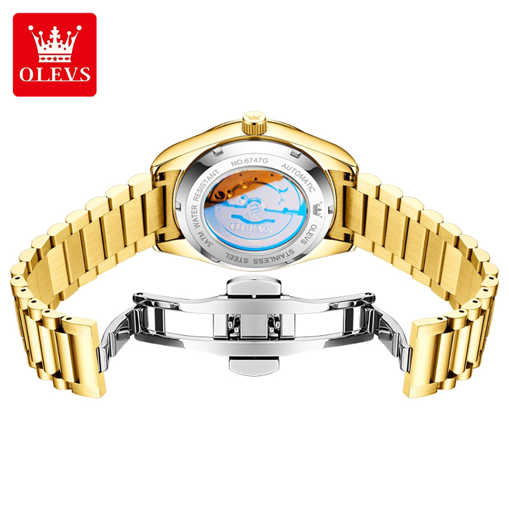 OLEVS 6747 luxury brand Men's  - огляд і ціна Luxury Watch Brands