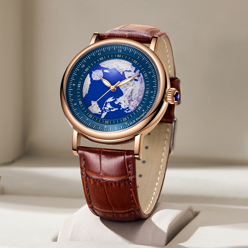 LIGE 2026 New Top Brand Luxury - огляд і ціна Luxury Watch Holder For Men