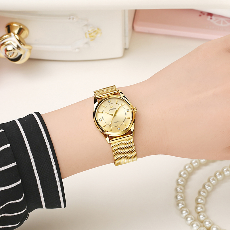 WWOOR Luxury Brand Dress Gold  - огляд і ціна Luxury Watch Brand For Women